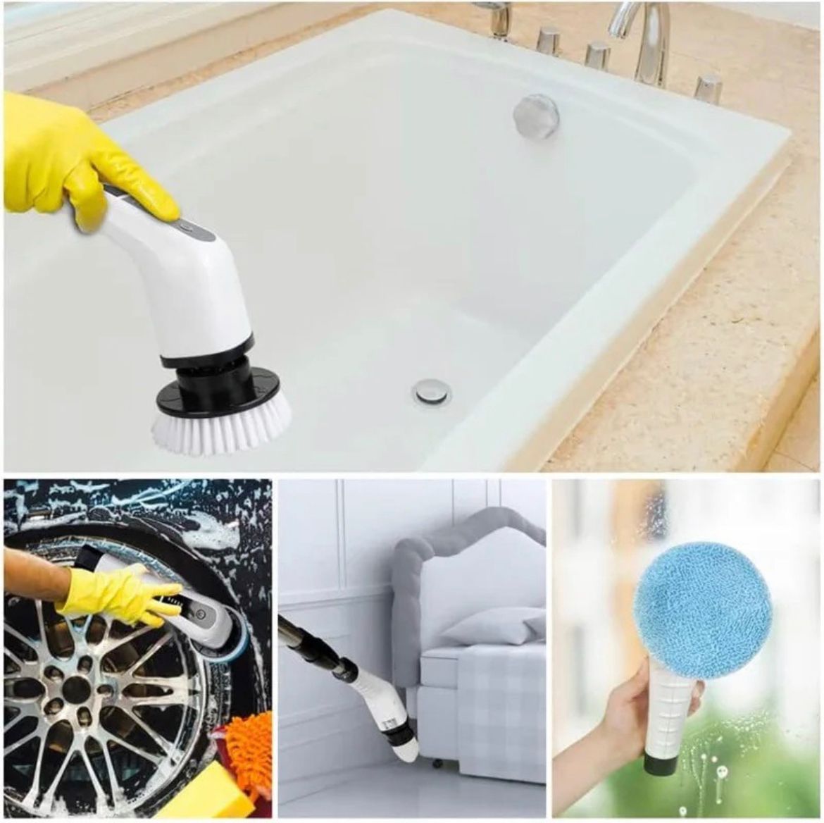Cepillo Eléctrico de Limpieza TurboClean™