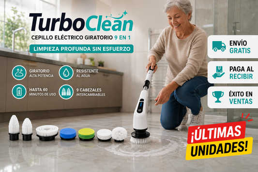 Cepillo Eléctrico de Limpieza TurboClean™