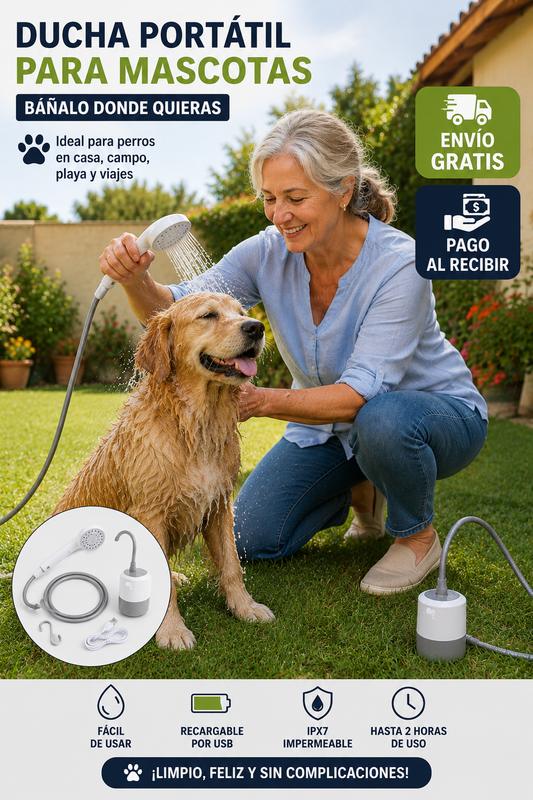 Ducha Eléctrica Portátil